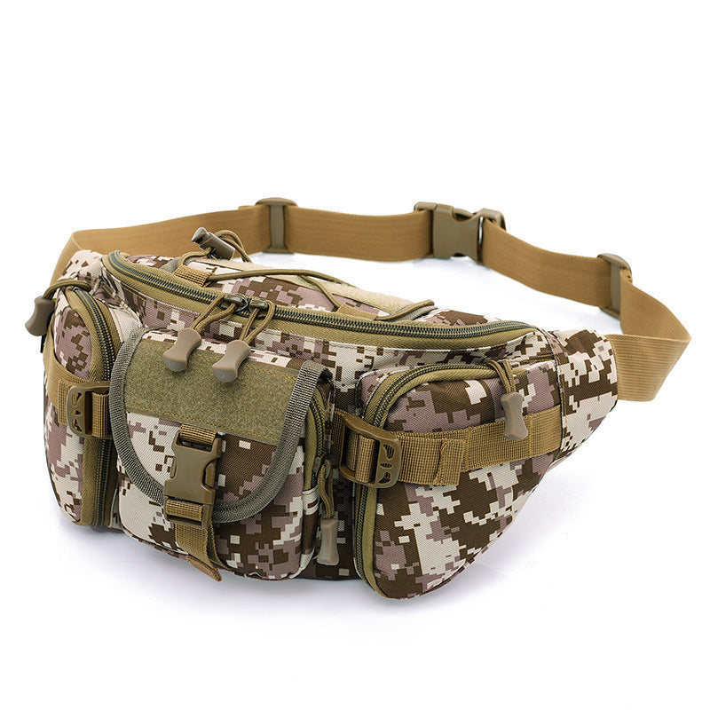 Camouflage Bag Men's Sports Outdoor Large Capacity Waterproof Tactical