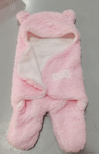 Thumbnail for Lamb Plush Sleeping Bag Newborn Baby Swaddling Quilt