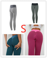 Thumbnail for Plaid Leggings Fitness Yoga Pants Women's Seamless High Waist Breathable Gym Leggings