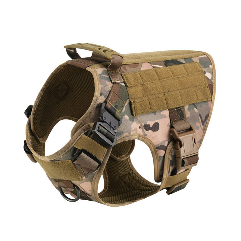 Outdoor Tactical Dog Vest For Large Dogs