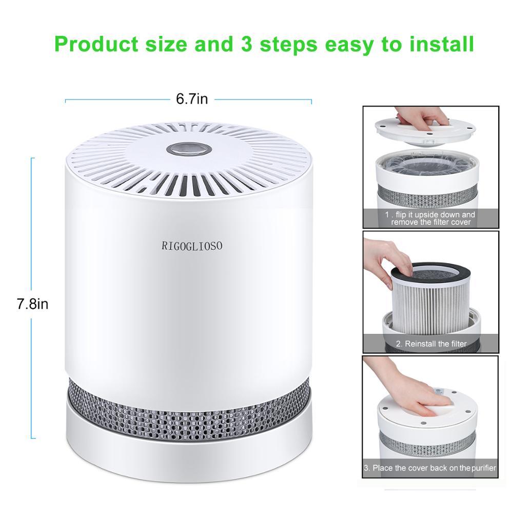 Korean Standard European Standard Small Desktop Air Purifier