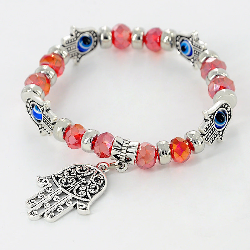 Devil's Eye Beaded Bracelet