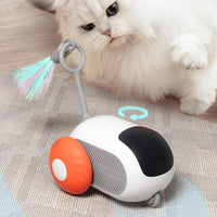 Thumbnail for Remote Control Interactive Cat Car Toy USB Charging Chasing Automatic Self-moving Remote Smart Control Car Interactive Cat Toy Pet Products