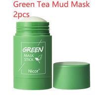 Thumbnail for Cleansing Green Tea Mask Clay Stick Oil Control Anti-Acne Whitening Seaweed Mask Skin Care