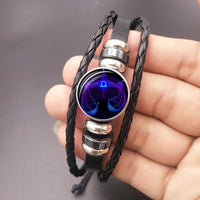 Thumbnail for Zodiac Constellation Bracelet Braided Design Bracelet For Men Women Kids