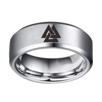 Thumbnail for Stainless Steel Viking Odin Symbol Ring