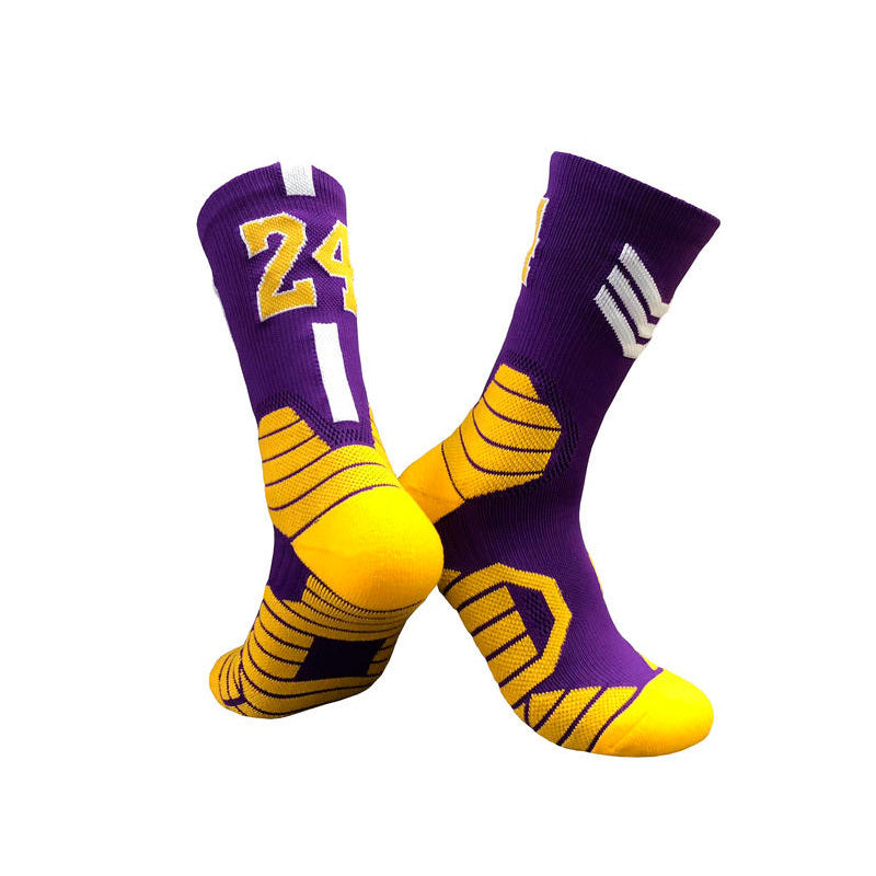 Superstar basketball socks