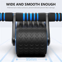 Thumbnail for Double Wheel Abdominal Exerciser Women Men Automatic Rebound Ab Wheel Roller Waist Trainer Gym Sports Home Exercise Devices