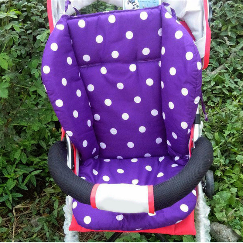 Baby Infant Stroller Seat Pushchair Cushion Cotton Mat Rainbow Color Soft Thick Pram Cushion Chair BB Car Seat Cushion