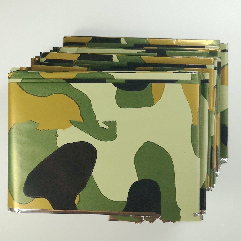 12 Micron PET Camouflage First Aid Blanket