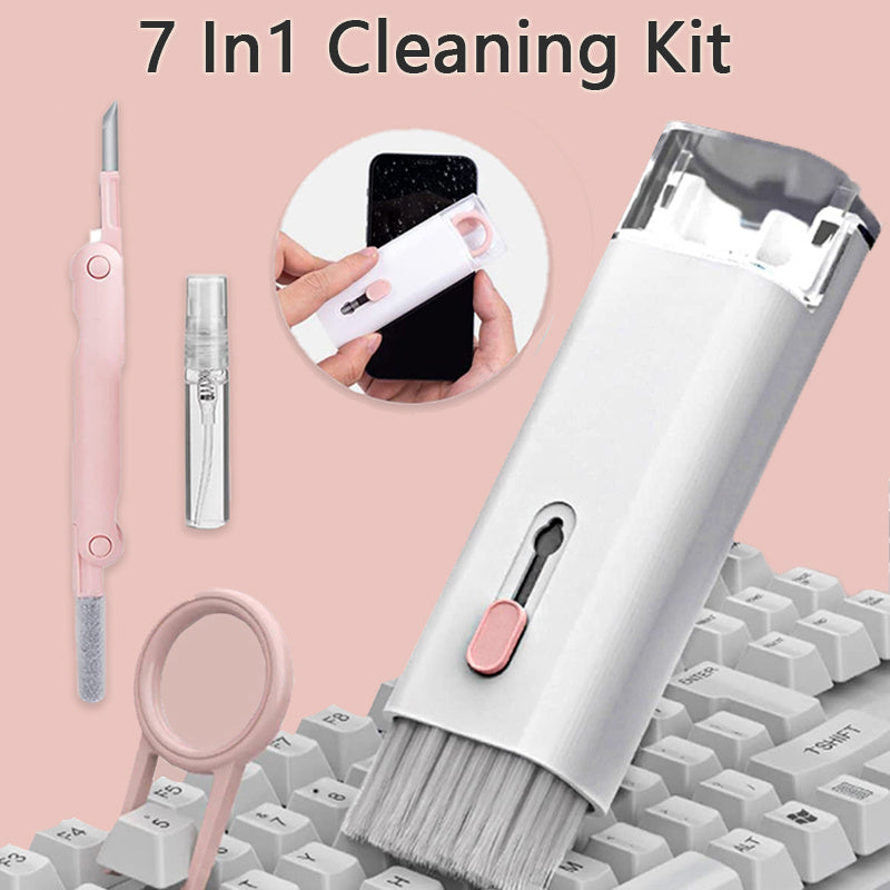 Multifunctional Bluetooth Headset Cleaning Pen Set Keyboard Cleaner Cleaning Tools Cleaner Keycap Puller Kit