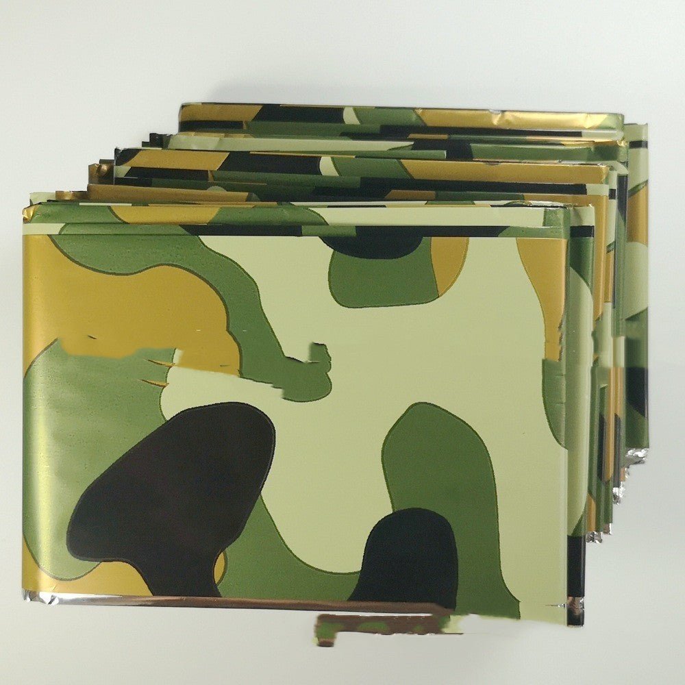 12 Micron PET Camouflage First Aid Blanket