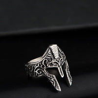 Thumbnail for New Personality Warrior Mask Ring Fashion